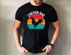 Chicken Dad Tshirt, Funny Chicken Farmer Shirt, Funny Chicken Shirt, Farming Tee Dad Tee, Chicken Lover Tee, Cute Chicke