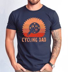 Cycling Dad Shirt, Cycling Bike Tee, Cycling Dad Gift Shirt, Bike Lover Gift Tee, Cyclist Clothes Tee, Funny Bike Tee, D