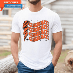 Vintage Football Cincinnati Bengals Shirt For Men