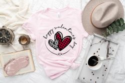 Buffalo Plaid Heart Valentines Day Shirt,Valentines Day Shirts For Woman,Heart Shirt,Cute Valentine Shirt,Valentines Day