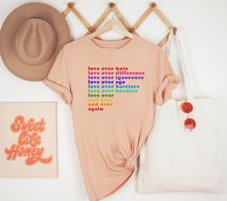 love over hate t shirt, love definition shirt, valentines day shirt, valentines day gift, gay pride shirt, lesbian pride