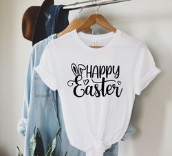Happy Easter Day Shirts,Easter Day Shirts,Family Matching Shirts for Easter,Bunny Ears Shirts,Kids Easter Dunny Bunny Te