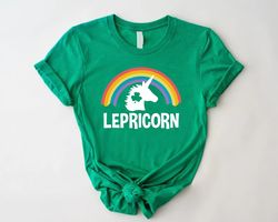 St Patricks Day Lepricorn T-shirt,Irish Gift,Rainbow Lepricon Tees,Funny Shirt St Paddys Day,Saint Patricks Day T-Shirt,