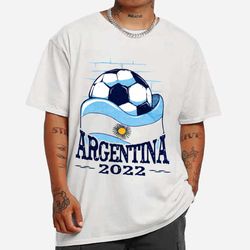 Argentina Flag Soccer T-shirt - Cruel Ball