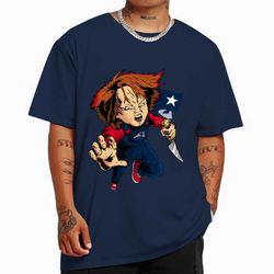 Chucky Fans New England Patriots T-Shirt - Cruel Ball