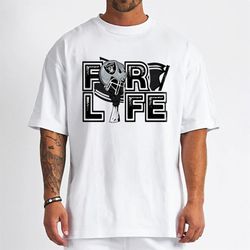 For Life Helmet Flag Las Vegas Raiders T-Shirt - Cruel Ball