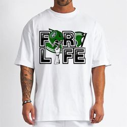 For Life Helmet Flag New York Jets T-Shirt - Cruel Ball