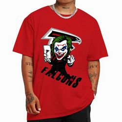 Joker Smile Atlanta Falcons T-Shirt - Cruel Ball
