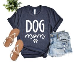 Dog Mom Tee, New Mom Gift for Dog Mom, Dog Mama Tshirt Plus Size Gift for Mom valentines day gift
