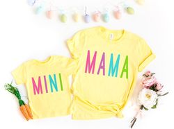 Mommy and Me Outfits New Mom Gift from Daughter, Mama and Mini Matching Shirts, Gift for Mom and Daughter Valentines Day