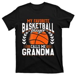 Basketball Player Grandma Mothers Day Basketball T-Shirt