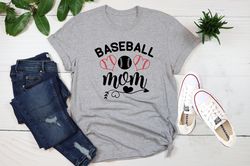 Baseball Mom Shirt, Trendy Baseball Mom TShirt, Baseball Shirt, Sports Mom Shirt, Mothers Day Gift, Baseball Shirt, Bask