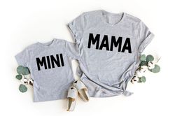 Mama and Mini Matching Shirts, Mama Shirt, Mother Daughter Shirts, Best Gifts for Moms, Matching Mommy and Me Shirt, Mot