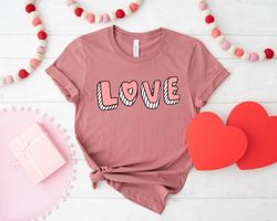 Valentines Day Shirt Love Heart Shirts For Women Tee  Tshirt , Valentine Gift Heart Love Mama Dady Birthday Nurse Cat Do