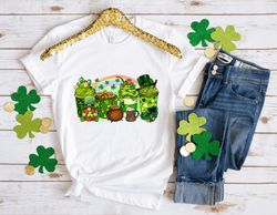 Lucky Gnome Rainbow Shirt Patrick Day Shirt, Lucky Shirt, Patrick Day Shirt, Shamrock Shirt, St Patrick Day Shirt, Irish