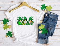 Lucky Gnomes Patrick Day Shirt, Lucky Shirt, Patrick Day Shirt, Shamrock Shirt, St Patrick Day Shirt, Irish Day Shirt, F