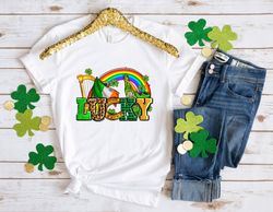 Lucky Irish Day Patrick Day Shirt, Lucky Shirt, Patrick Day Shirt, Shamrock Shirt, St Patrick Day Shirt, Irish Day Shirt