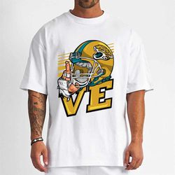 Love Sign Jacksonville Jaguars T-Shirt - Cruel Ball