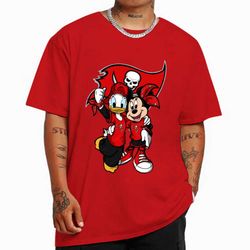 Minnie And Daisy Duck Fans Tampa Bay Buccaneers T-Shirt - Cruel Ball