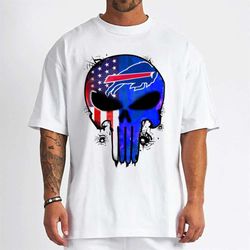 Punisher Skull Buffalo Bills T-Shirt - Cruel Ball