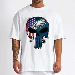 Punisher Skull Philadelphia Eagles Shirt - Cruel Ball