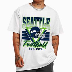 Sunday Retro Seattle Seahawks Helmets NFL T-Shirt - Cruel Ball