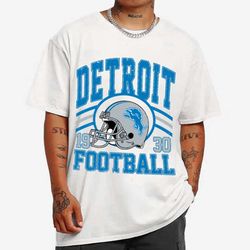 Vintage Sunday Helmet Football Detroit Lions T-Shirt - Cruel Ball