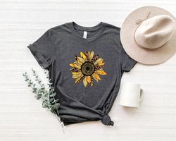 Sunflower Shirt, Sunflowers Shirt For Women, Womens Sunflowers Shirt,Flower Shirt,Sunflowers Shirt For Mom,Gift For Her,