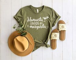 Mamacita Needs a Margarita, Funny Mom Shirt, Cinco De Mayo Shirt, Fiesta Shirt, Margarita Shirt, Mom Shirt, Mom T-Shirt,