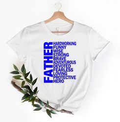 Father adjective Shirt, Fathers Day Gift, Gift For Dad, Definition Of Dad, Fathers Day Gift From Wife, Daddy and Son Shi