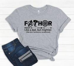 Fathor, Thor, Avengers Shirt, Fathers Day Gift, Avengers Mens Shirt, Fathor Definition Shirt, Marvelous Dad Shirt, Super