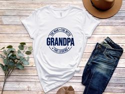 Grandpa Shirt for Grandpa The Man The Myth The Legend Grandpa T Shirt  Fathers Day Gift  Husband Gift Grandpa Gift Funny