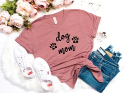 Dog Mom Shirts, Love Dogs, Gift For Dog Mom, Custom Dog Shirt, Rescue Dog Mom, Dog Mom Tshirt, Dog Mom Tee, Dog Lover