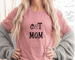 Cat Mom Shirt  Cat Lover  Pet Lover  Gift for Mom  Cute Cat Mom Shirt