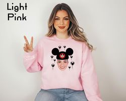 Epcot Mickey Custom Photo Sweatshirt, Personalized Disney Vacation Shirt, Funny Disneyland Sweatshirt, Disneyworld Shirt