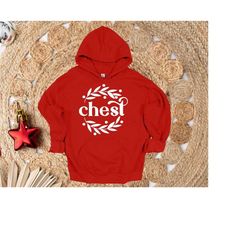 Chest Nuts Christmas Hoodie, Christmas Couple Sweatshirts, Ornaments Shirt, Holiday Matching T-Shirt, Matching Christmas