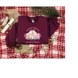 Christmas Bakery Shirt, Christmas Sweet Treats Shirt, Christmas Cookies Lover Shirt, Christmas Gift, Gingerbread Shirt,