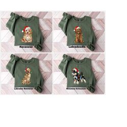 Christmas Dog Shirt, Christmas Dog Sweatshirt, Dog Shirt, Dog Lover Shirt, Christmas Gift For Dog Mom, Christmas Gift, C