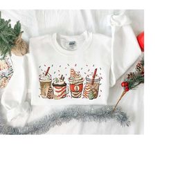 Christmas Gingerbread Cookies Shirt, Christmas Sweatshirt, Christmas Coffee Shirt, Christmas Cookies Lover Shirt, Christ
