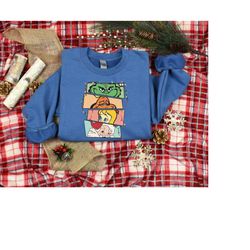 Christmas Shirt, Christmas Charactery Shirt, Funny Christmas Shirt, Christmas Xmass Shirt, Christmas Cartoon Shirt, Chri