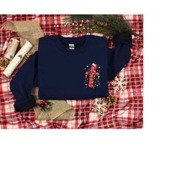 Christmas Shirt, Christmas Faith Shirt, Christmas Cross Shirt, Christmas Jesus Shirt, New Year Jesus Shirt, Christian Gi