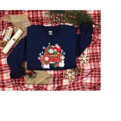 Christmas Shirt, Christmas Truck Shirt, Christmas Snowman Shirt, Christmas Gift Shirt, Christmas Santa Shirt, Christmas