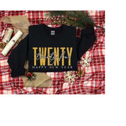 Christmas Shirt, Twenty Four Shirt, 2024 Christmas Shirt, Christmas Sweatshirt, New Year Shirt, Happy New Year, Believe