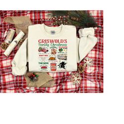 Christmas Sweatshirt, National Lampoons, Christmas Griswolds Vacation Shirt, Griswold Family Tee, Christmas Movie Sweats