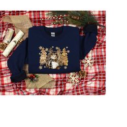 Christmas Winter Sweatshirt, Christmas Snowman Shirt, Christmas Gift for Winter Lover, Christmas Gift, Christmas Gold Tr