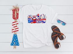 4th of July Coffee Shirts, Iced Coffee Shirt, coffee lover gift, red white and blue,  fourth of july shirt, patriotic sh