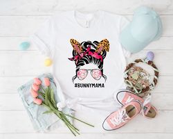 Bunny mama shirt, bunny shirt, Mama Shirt, Bunny with Glasses, Bunny Lover Gift, happy easter, easter outfit, happy east