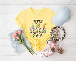 Happy easter gnome shirt, easter gnome shirt, gnome shirt, easter shirt, happy easter, bunny shirt, Egg Shirt, Bunny wit
