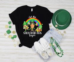 Let the shinanigans begin shirt, St Pattys Day Shirt,  irish shirt, lucky shirt, saint patricks day, shamrock shirt, She