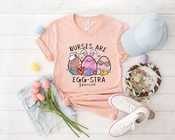 Nurses are Egg-stra special shirt, Easter Nurse, easter shirt,  egg shirt, bunny shirt, Bunny with Glasses, Bunny Lover